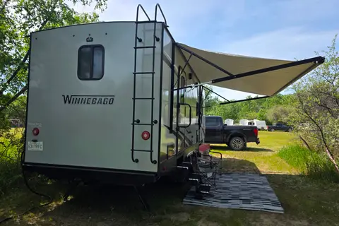 Paw Patrol pet friendly Winnebago Voyageur Travel Trailer
