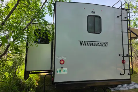 Paw Patrol pet friendly Winnebago Voyageur Travel Trailer