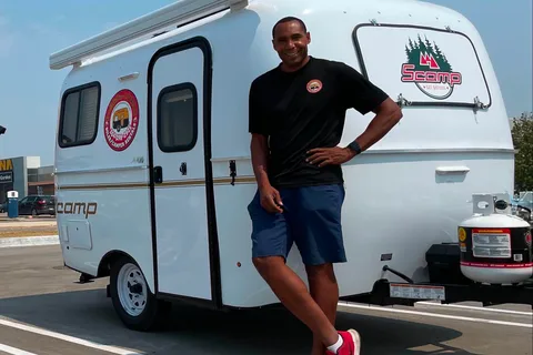 Chad's Scamp Deluxe 13' Scamp  Micro Trailer