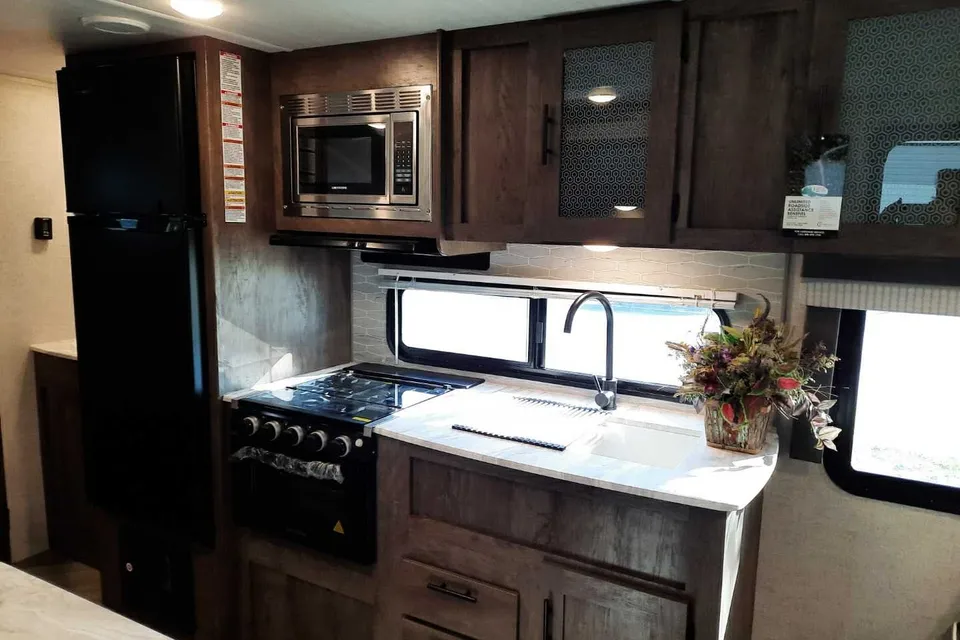 Adam's Forest River Wildwood Travel Trailer