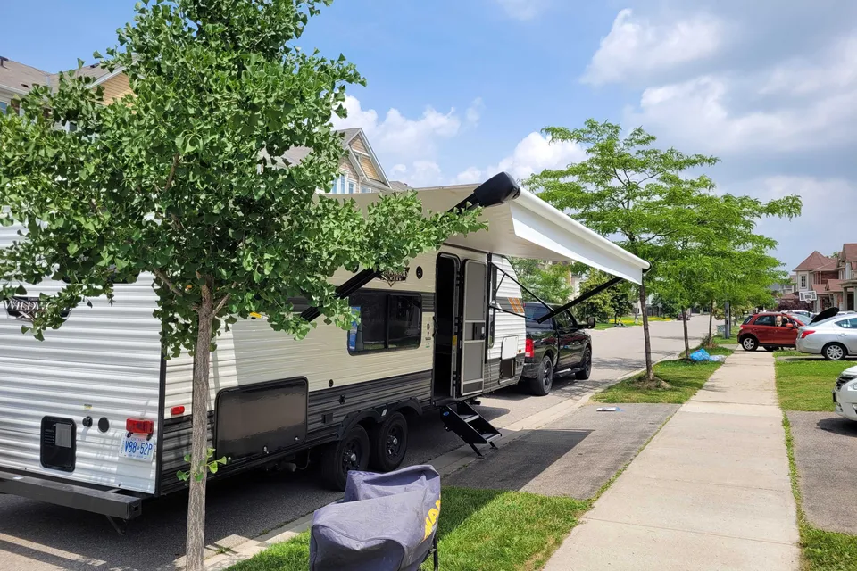 Adam's Forest River Wildwood Travel Trailer