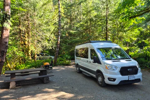 Rocky Valley Resort Camper Van