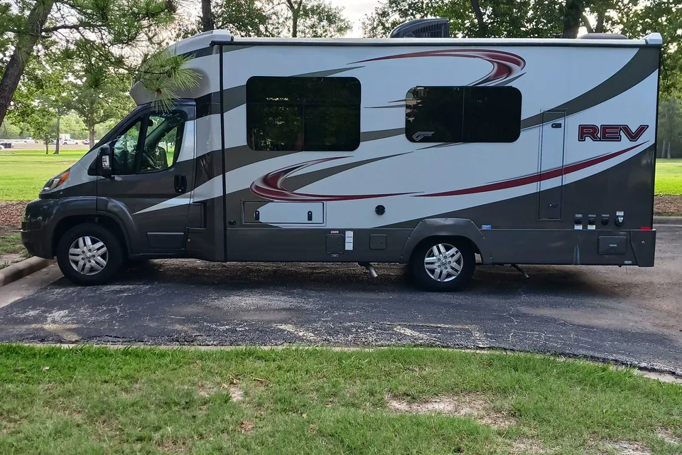 Adventurous Dynamax RV Cruiser