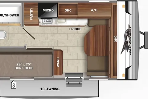 Amy's Jayco Jay Flight 154BH Travel Trailer