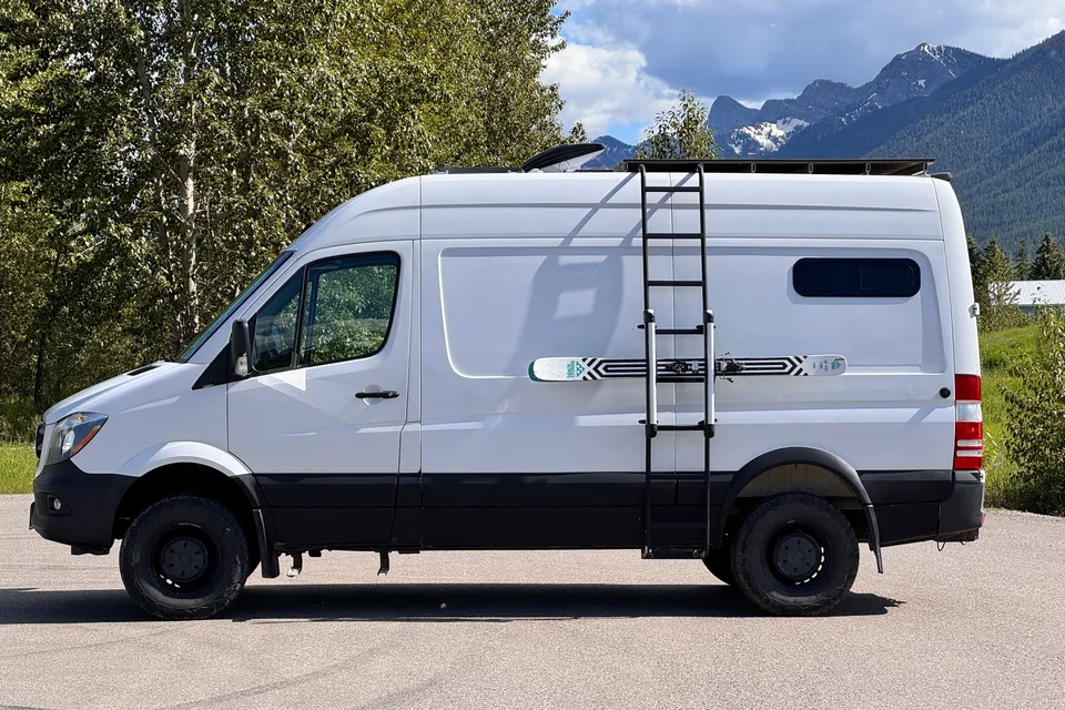 The Alpine Summit Cruiser | 4x4 Sprinter with Rooftop Deck