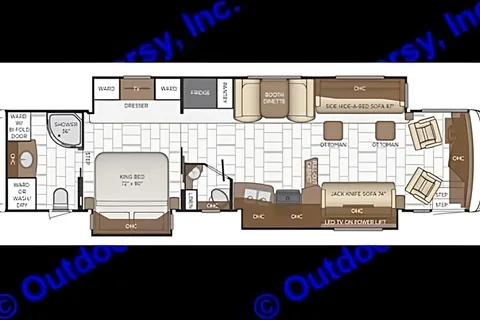 WiFi - Ultra Luxurious - Diesel - King Bed - Air Ride