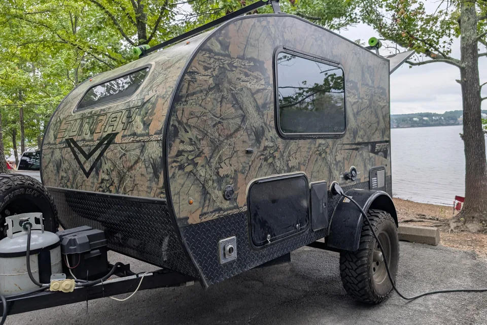 Michael's Sunset Park RV Sunray 109 Micro Trailer
