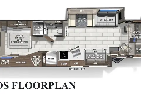 Luxury Coachmen Encore 355DS – Washer/Dryer • Sleeps 8