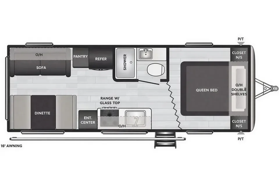 Clean and Complete Springdale 220RD Travel Trailer