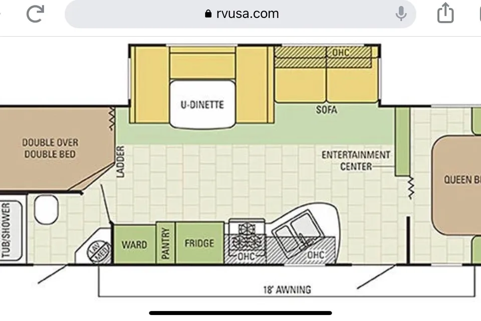 Half Ton Towable Bunkhouse 