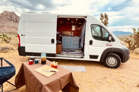 STAN THE VAN | Cozy Tiny Home on Wheels | AC + Heat | 20 MPG