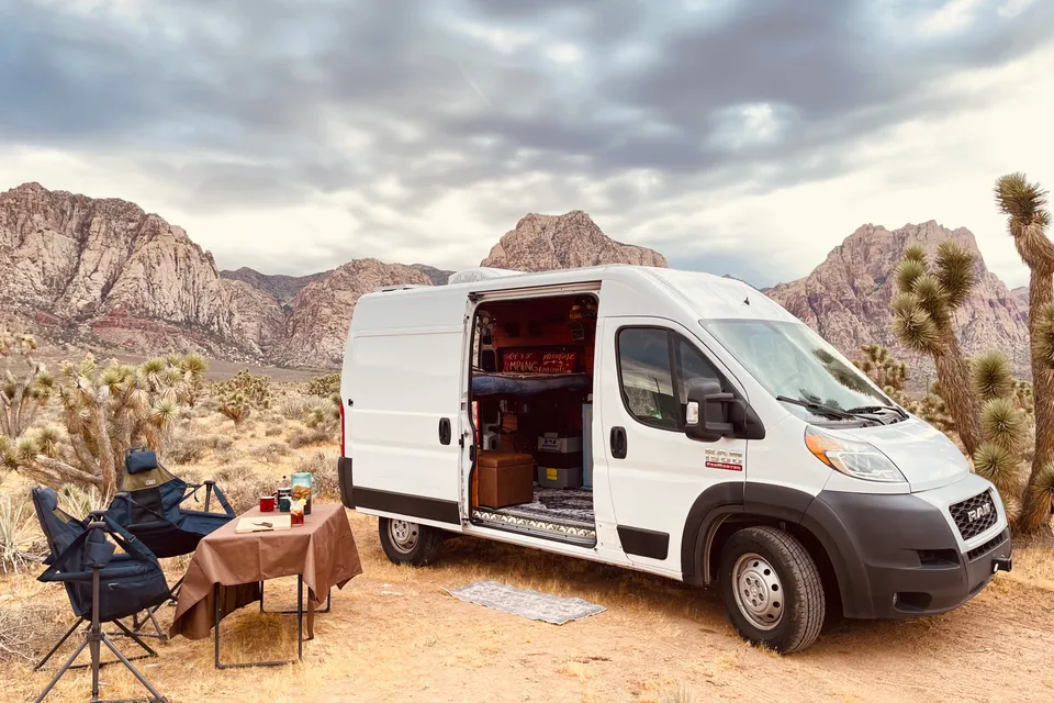 STAN THE VAN | Cozy Tiny Home on Wheels | AC + Heat | 20 MPG
