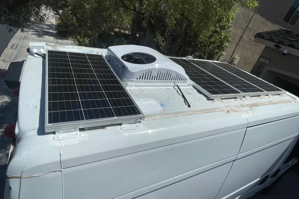 STAN THE VAN | Cozy Tiny Home on Wheels | AC + Heat | 20 MPG