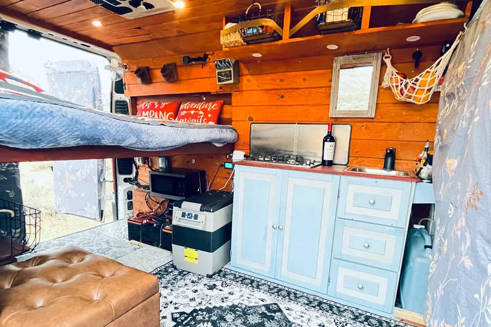 STAN THE VAN | Cozy Tiny Home on Wheels | AC + Heat | 20 MPG