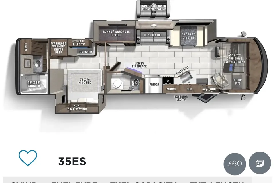 Coachmen Mirada Class A, your home away from home!!