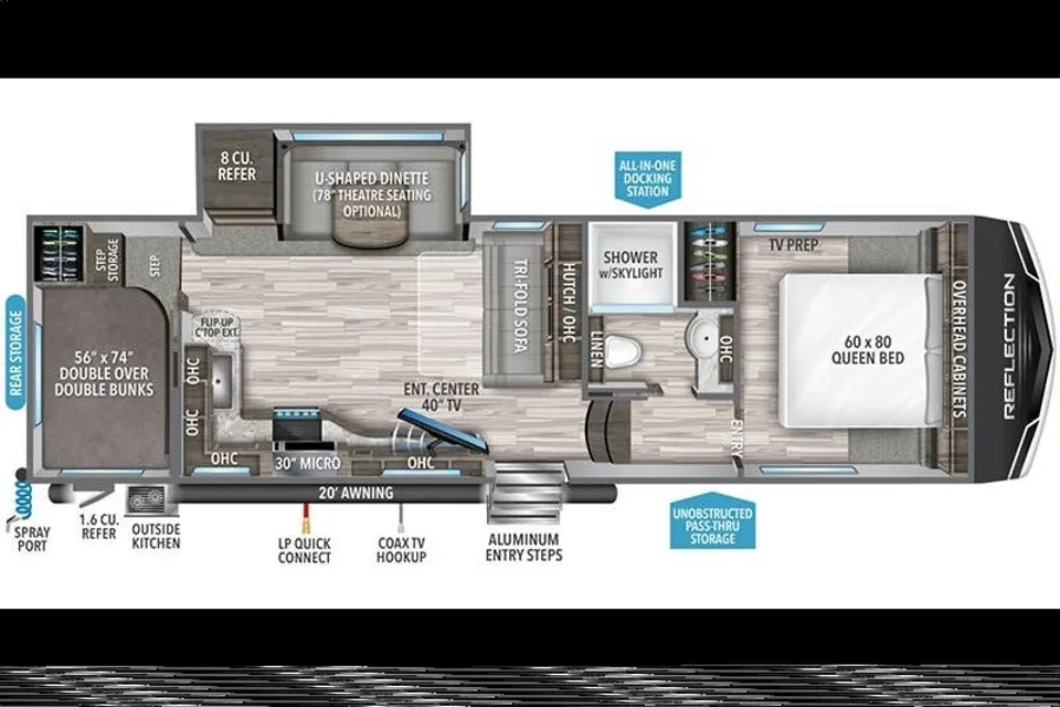 Grand Design Bunkhouse Perfect for Families 