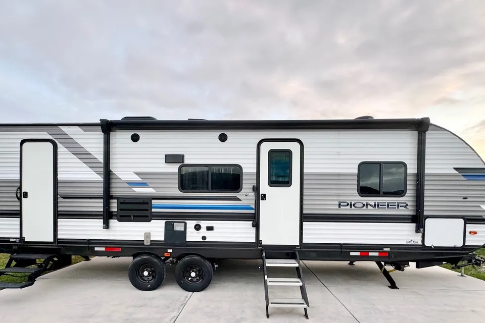 1 Night free 2021 Pioneer Travel Trailer
