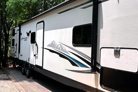 Eagles Nest by Axel & Anchor; Camper Rentals/Wake Adventures