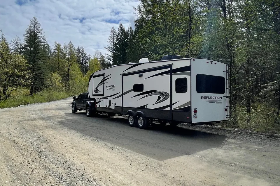 Sam's luxury Grand Design 337RLS Fifth Wheel
