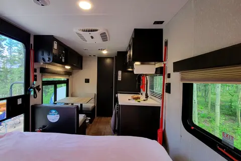 Leigh and Kenzie's Forest River Cherokee Wolf Pup 16FQBL Travel Trailer