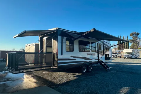 Nor Cal RV Rental Grand Design Momentum Toy Hauler