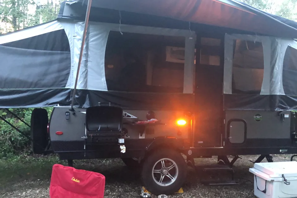 Cody's Forest River Rockwood Extreme Sports Package Tent Trailer