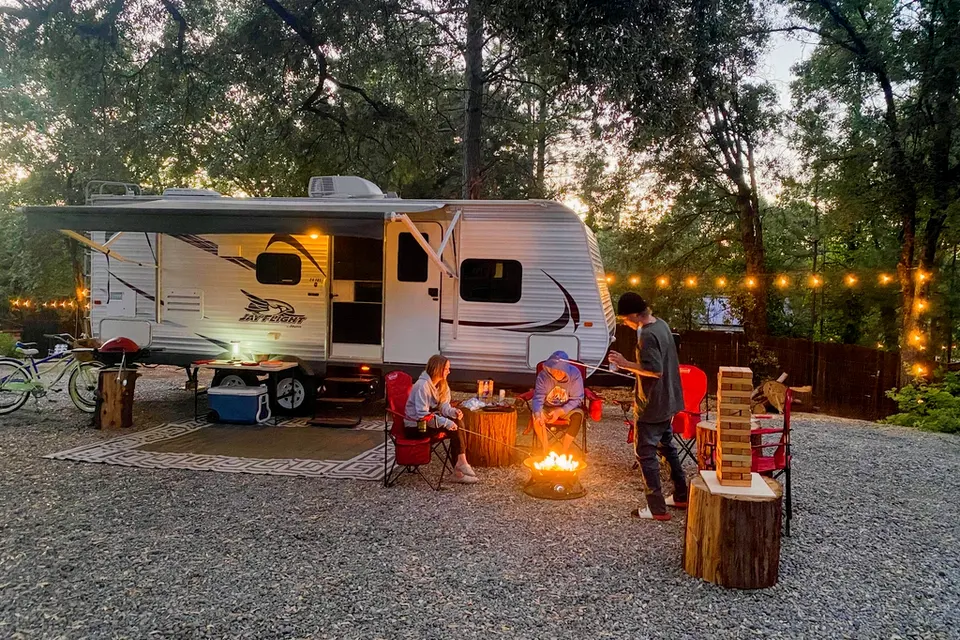 Fully stocked and ready for adventure! Jayco jay flight Travel Trailer We strive to provide most everything needed for a worry-free trip so you won’t stress about “we forgot to pack the…!” 