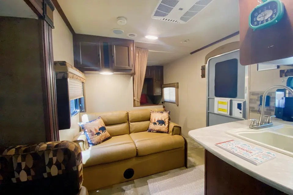 Fully stocked and ready for adventure! Jayco jay flight Travel Trailer We strive to provide most everything needed for a worry-free trip so you won’t stress about “we forgot to pack the…!” 