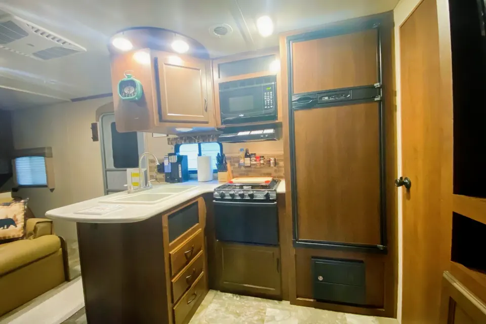 Fully stocked and ready for adventure! Jayco jay flight Travel Trailer We strive to provide most everything needed for a worry-free trip so you won’t stress about “we forgot to pack the…!” 