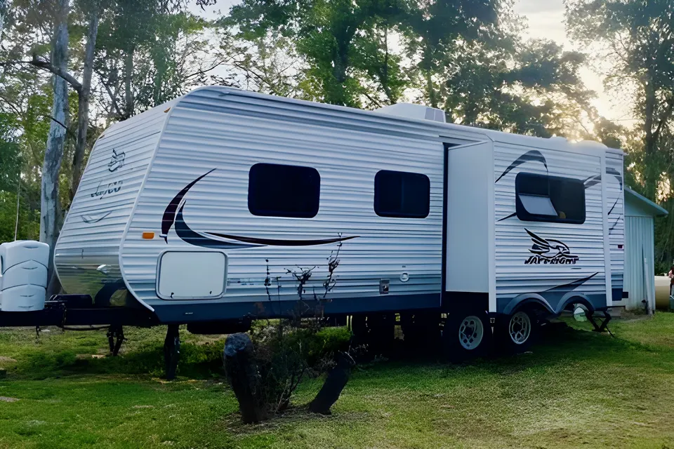 Fully stocked and ready for adventure! Jayco jay flight Travel Trailer We strive to provide most everything needed for a worry-free trip so you won’t stress about “we forgot to pack the…!” 