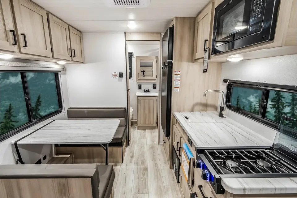 SILVER LAKE Modern SUV-Towable Camper that Sleeps 4!!