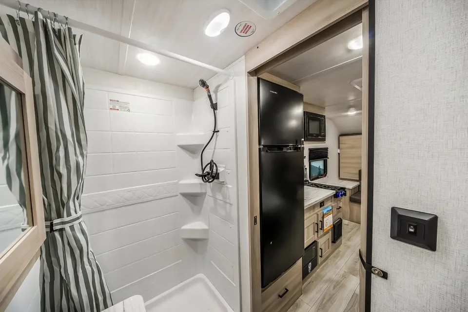 SILVER LAKE Modern SUV-Towable Camper that Sleeps 4!!