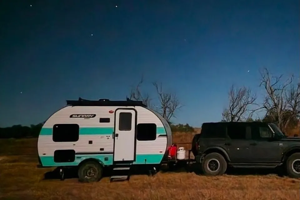 Alex's Little Teal Trailer