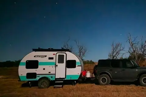 Alex's Little Teal Trailer
