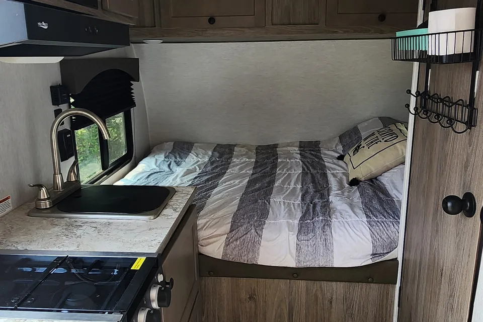 Alex's Little Teal Trailer