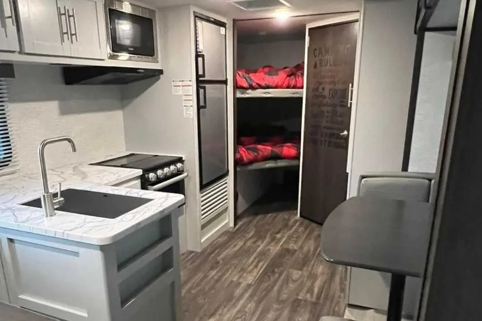 Colleen's Keystone Bullet Trailer
