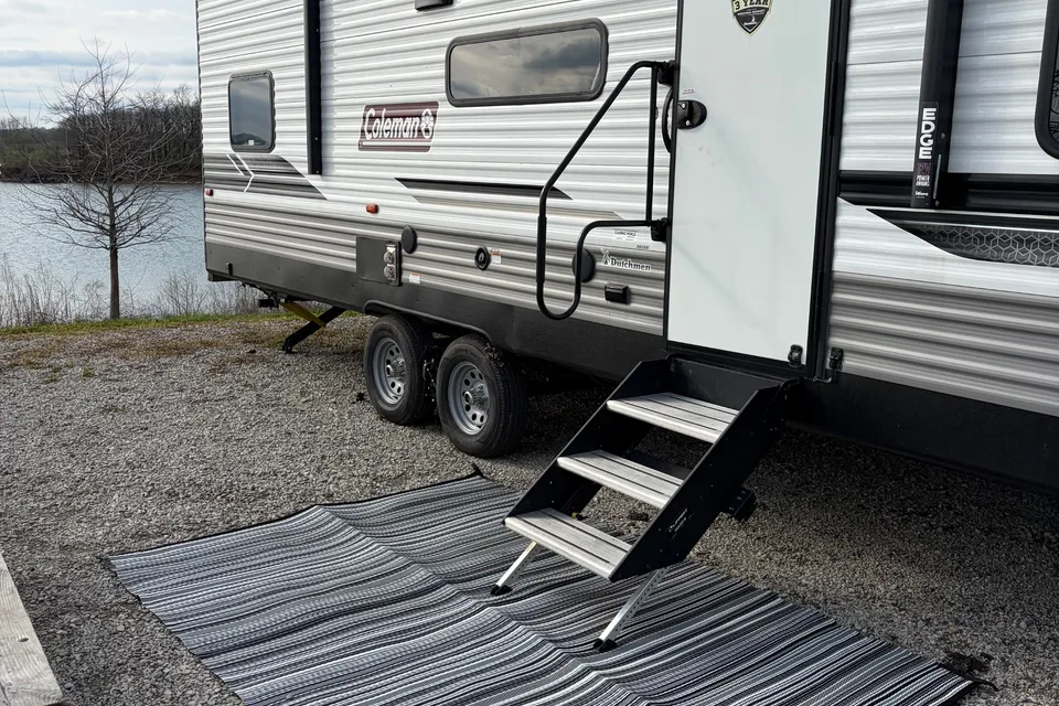 Christian's Coleman lantern 262bh Travel Trailer