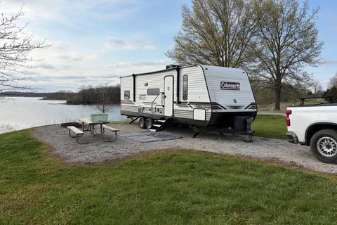Christian's Coleman lantern 262bh Travel Trailer