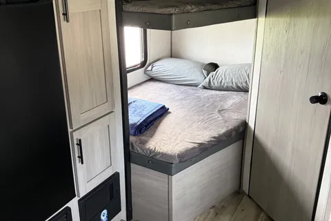 Christian's Coleman lantern 262bh Travel Trailer