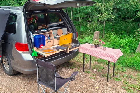 The Glamping Odyssey Campervan