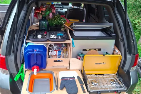 The Glamping Odyssey Campervan