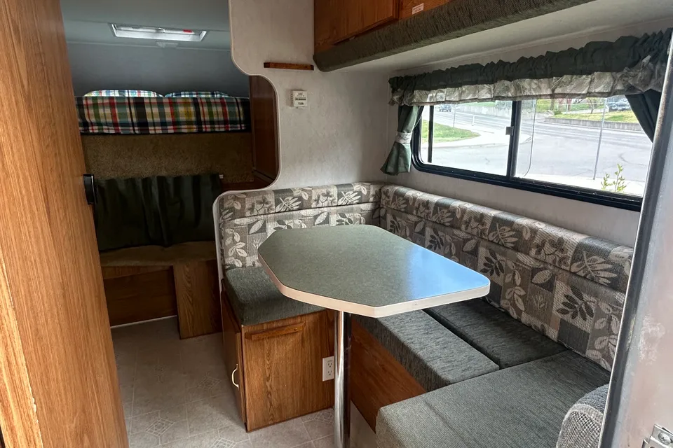 Buck Blue Truck Camper