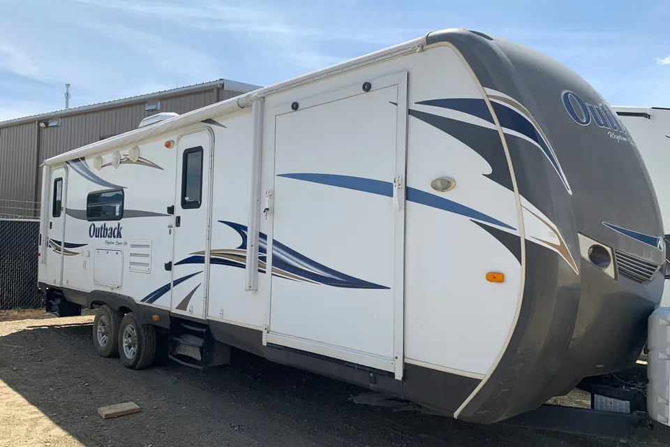The Outback Trailer /  Toy Hauler option