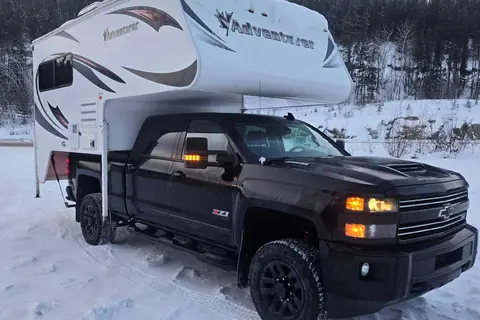 2018 chevrolet silverado diesel with 2018 adventurer 89rb Adventurer 89rb Truck Camper