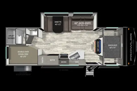 Amir's Heartland powler Travel Trailer