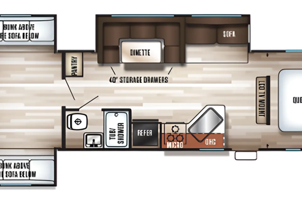 Olivier's Forest River Cherokee 304BS Travel Trailer