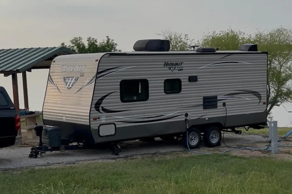 Home away from home Keystone Hideout 212lhs Travel Trailer