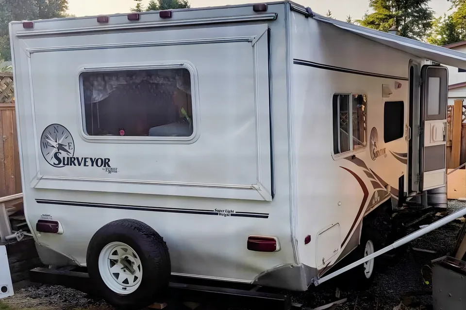 Just the basics - Forest River Surveyor Travel Trailer