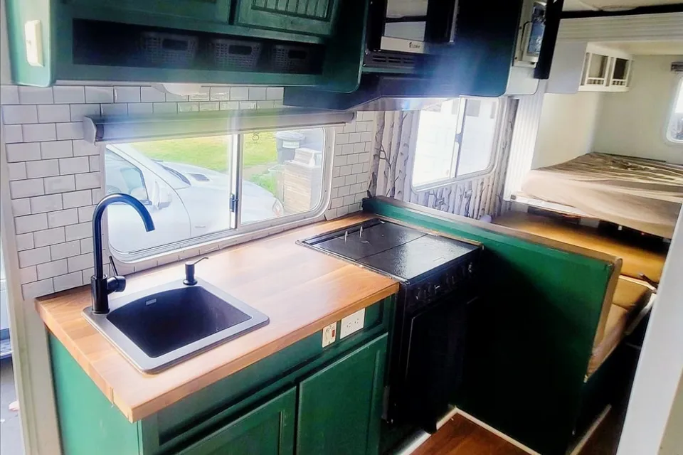 Just the basics - Forest River Surveyor Travel Trailer