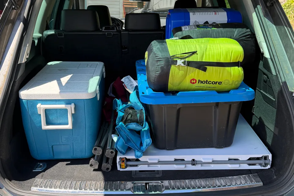 Lee's Volkswagen Touareg rooftop tent Campervan